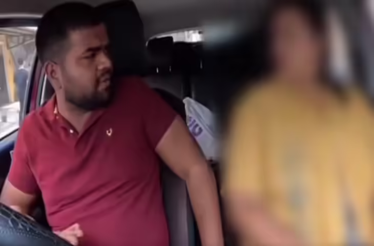 कैब ड्राइवर ने कहा- सीट बेल्ट बांध लीजिए..., यह सुनते ही चिढ़ गई महिला, बहस का वीडियो आया सामने