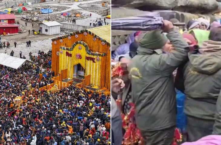 केदारनाथ धाम में श्रद्धालुओं से धक्का-मुक्की का वीडियो वायरल, पुलिस-प्रशासन ने शुरू की जांच