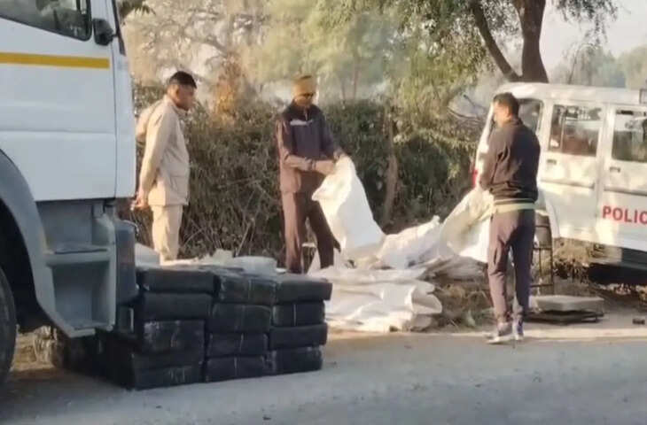 उड़ीसा से राजस्थान में गांजा सप्लाई का बड़ा खुलासा, वीडियो में देखें टोंक डीएसटी ने 3 करोड़ का 500 किलो गांजा पकड़ा