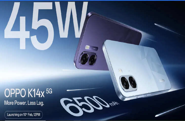 6500mAh की दमदार बैटरी के साथ लॉन्च हुआ&nbsp;Oppo K14x 5G, यहाँ पढ़े कीमत-फीचर्स और ऑफर्स की पूरी डिटेल&nbsp;