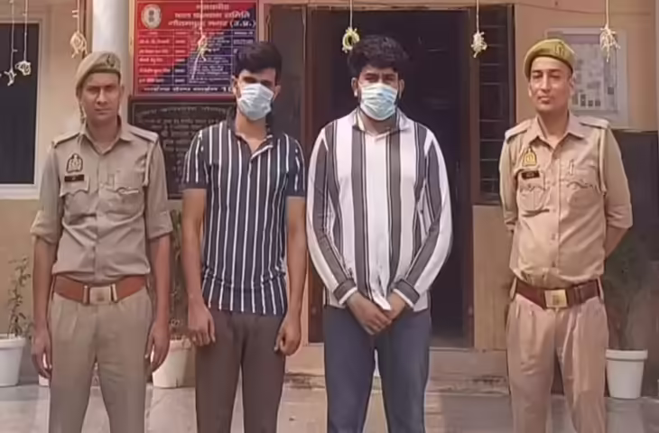नोएडा: युवती से अश्लील हरकत के आरोपी पुलिस मुठभेड़ में घायल, दिवाली की रात की घटना का वीडियो बना था सबूत