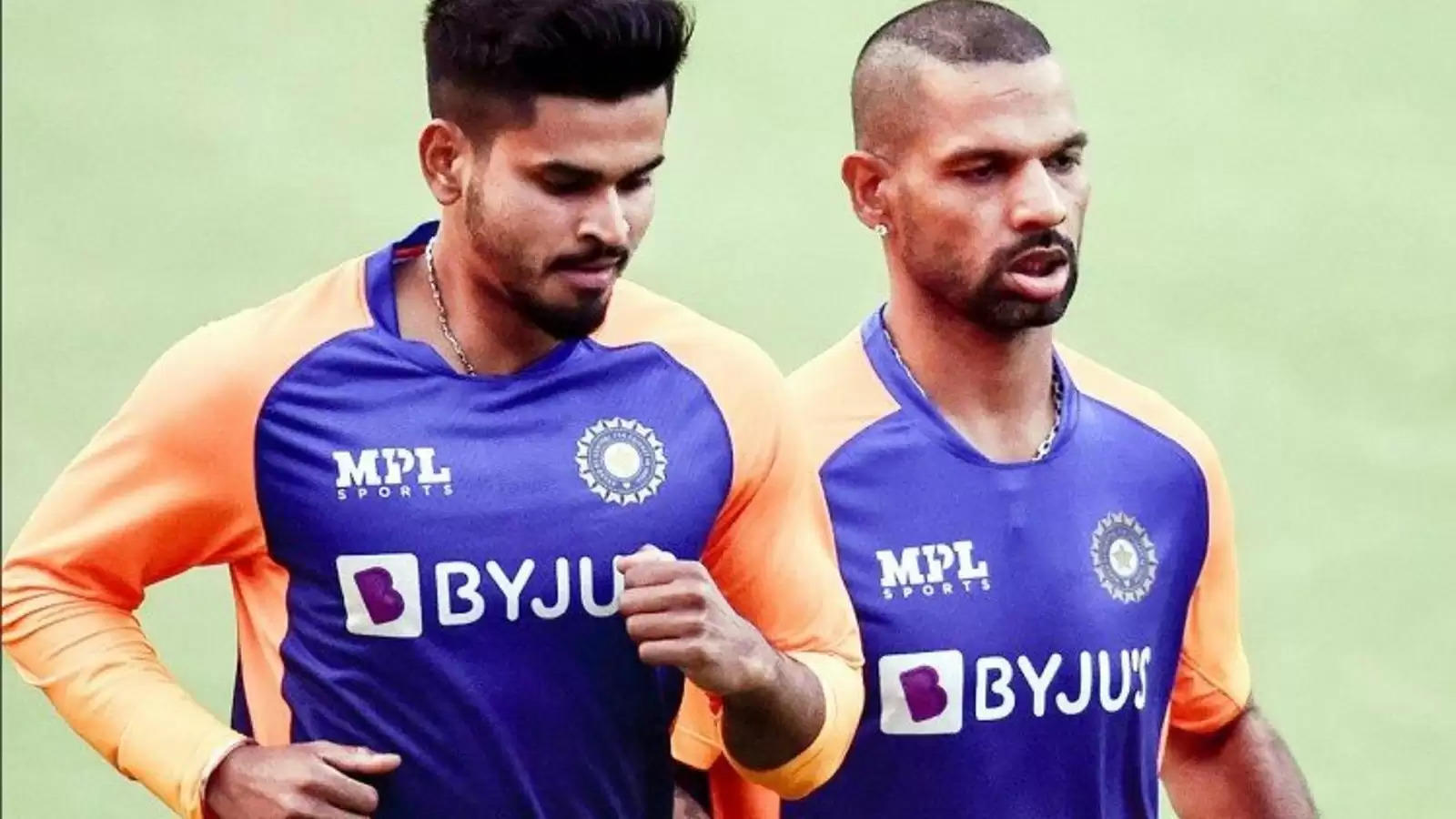 Shikhar Dhawan Shreyas Iyer--11