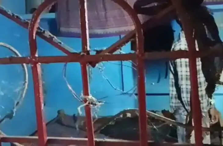 कमरे में फंदे पर लटका मिला पति, पत्नी लहूलुहान हालत में मिली; 4 महीने पहले हुई थी शादी