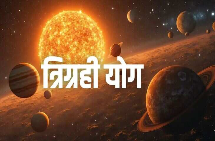 Trigrahi Yog 2026: सूर्य-बुध-गुरु की दुर्लभ युति बदल देगी इन 3 राशियों का भाग्य, करियर, कारोबार और धन में होगा बड़ा लाभ