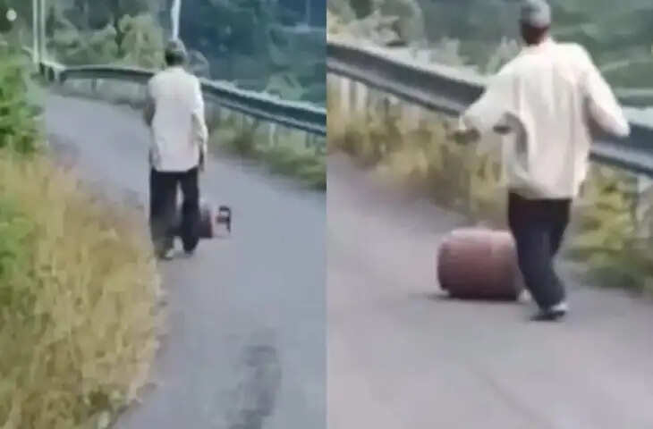 देखा आपने लापरवाही का नतीजा, चचा को स्मार्ट वर्क करना पड़ा भारी और Video भी हुआ वायरल