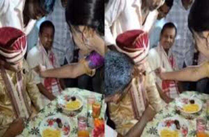 शादी का वायरल वीडियो बना कॉमेडी शो जैसा, सोशल मीडिया पर लोगों की हंसी नहीं रुक रही