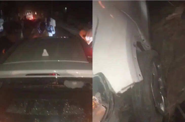 यूपी के गोरखपुर में तेज रफ्तार कार ने 7 लोगों को रौंदा, मां-बेटी की मौत