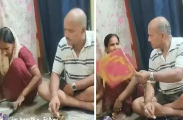 Video Viral: सच्चे प्यार की मिसाल बना ये वीडियो, रोटी बनाती पत्नी को पंखा करते अंकल&nbsp;ने जीता दिल