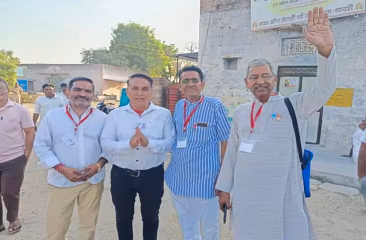राजस्थान पंचायत चुनाव: कहीं EVM में खराबी, कहीं बूथों पर लंबी कतारें; 85 लाख से ज्यादा मतदाता कर रहे मतदान जयपुर। राज