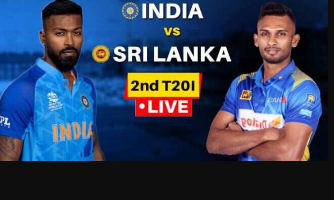 IND vs SL 2nd T20 Live--1111