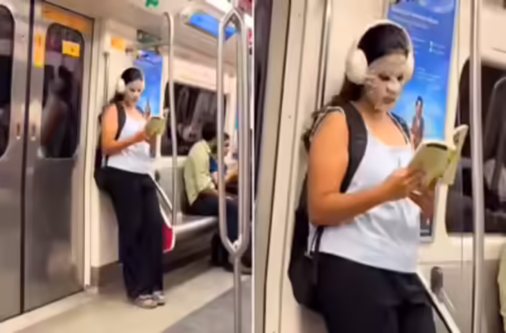 मेट्रो में लड़के ने सबके सामने लड़की के साथ किया ऐसा काम, यात्रियों की आंखें खुली की खुली रह गई