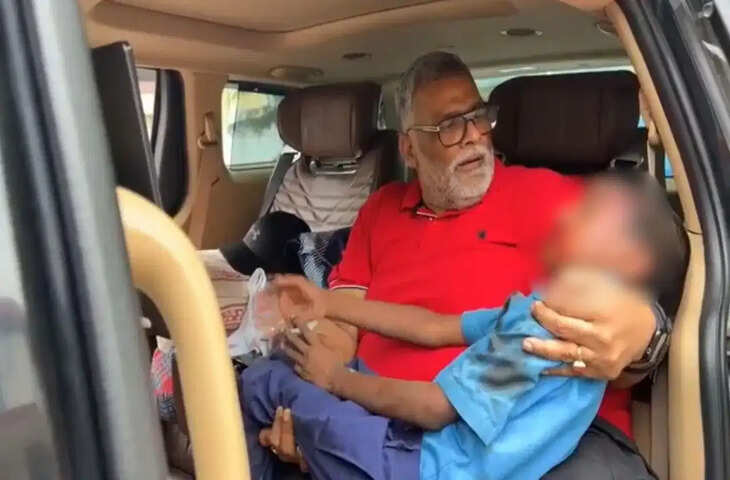 मानवता की मिसाल बने पप्पू यादव: सड़क हादसे में घायल 10 वर्षीय छात्र को गोद में उठाकर अस्पताल पहुंचाया, बचाई जान
