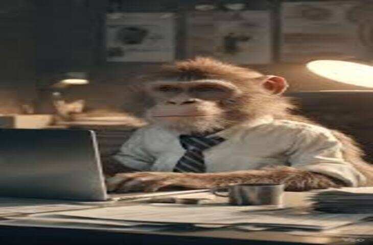 अजीब नजारा! सरकारी दफ्तर में फाइलें खंगालता दिखा बंदर, सोशल मीडिया पर लोगों ने बना दिए मजेदार मीम्स