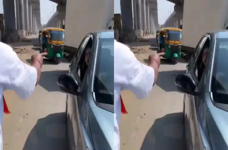 सड़क पर महिला ड्राइवर और युवकों के बीच विवाद का वीडियो वायरल, मामूली टक्कर बनी चर्चा का कारण