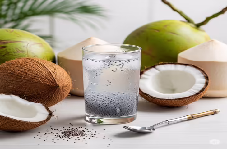 लीची, चिया सीड्स और नारियल पानी का जबरदस्त कॉम्बिनेशन: गर्मी में सेहत के लिए है रामबाण, कभी नहीं होगी पानी की कमी​​​​​​​