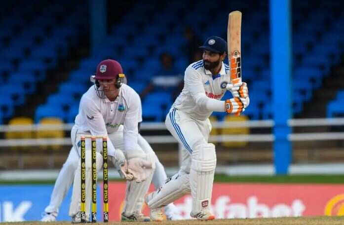 IND VS wi 2nd test, Ravindra Jadeja1111111111