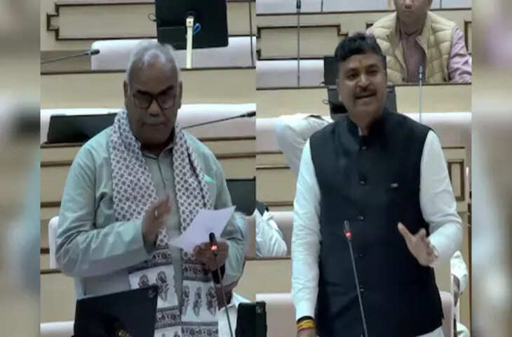 मदन दिलावर के जवाब पर सदन में हंगामा, वीडियो में देंखे कार्यवाही 15 मिनट के लिए स्थगित