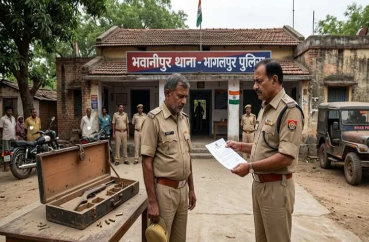 भवानीपुर थाने से कारबाइन और गोलियां गायब, हवलदार निलंबित
