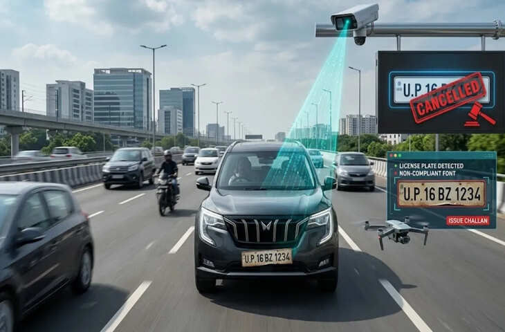 सावधान ड्राइवर्स! नंबर प्लेट में छेड़छाड़ करते ही हाई-टेक कैमरों से कट जाएगा भारी चालान, ना करे ये गलतियाँ&nbsp;