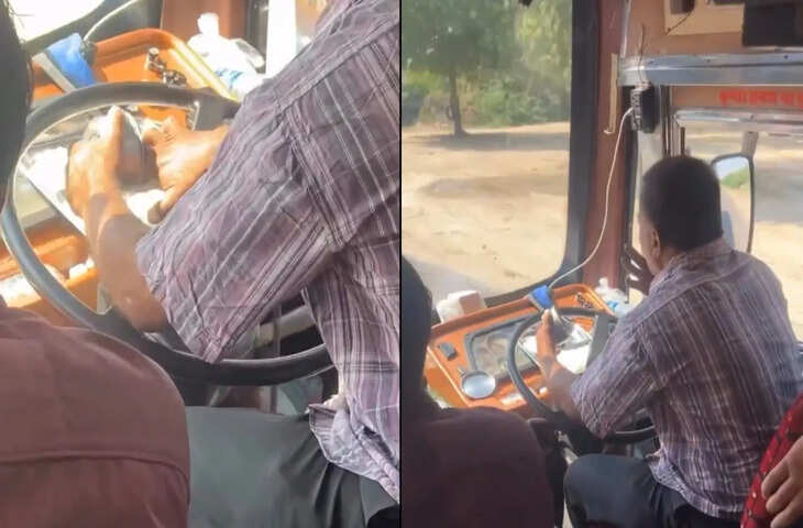 राजस्थान में में बस ड्राईवर ने यात्रियों की सुरक्षा पर लगाया दांव पर, चौंकाने वाला वीडियो वायरल होते ही भड़क उठे यूजर्स 
