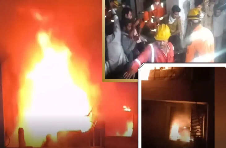70 फायर फाइटर्स ने 7 घंटे में लपटों को किया शांत, जिंदा जले माता-पिता और 3 बेटियां