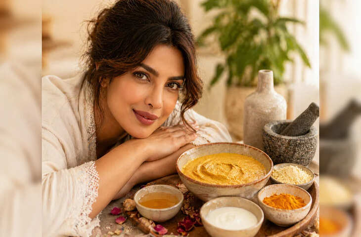 हर कोई पूछेगा खूबसूरती का राज! प्रियंका चोपड़ा जैसा ग्लो पाने के लिए अपनाएं ये आसान स्किन केयर रूटीन​​​​​​​