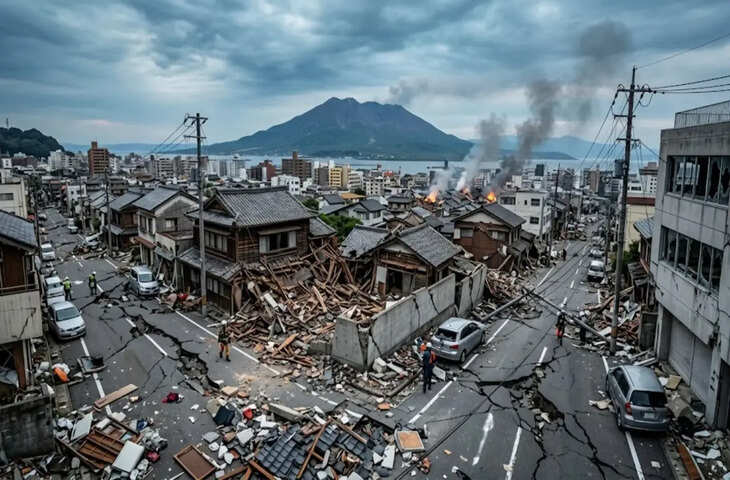 Kagoshima Earthquake: जापान के कागोशिमा में भूकंप के तेज झटके, 5.9 तीव्रता से कांपी धरती और सहम गए लोग