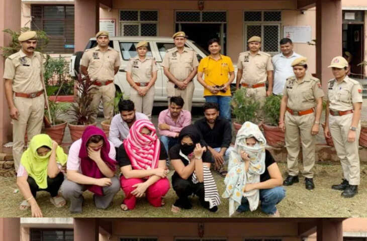 जयपुर में स्पा सेंटर की आड़ में हथियार तस्करी का खुलासा, मध्यप्रदेश का फरार बदमाश गिरफ्तार