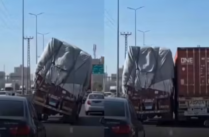 हाईवे पर बेकाबू ट्रक से होने वाला था बड़ा हादसा, ड्राइवर की सूझबूझ ने बचाई कई जिंदगियां; लोग बोले- असली हीरो