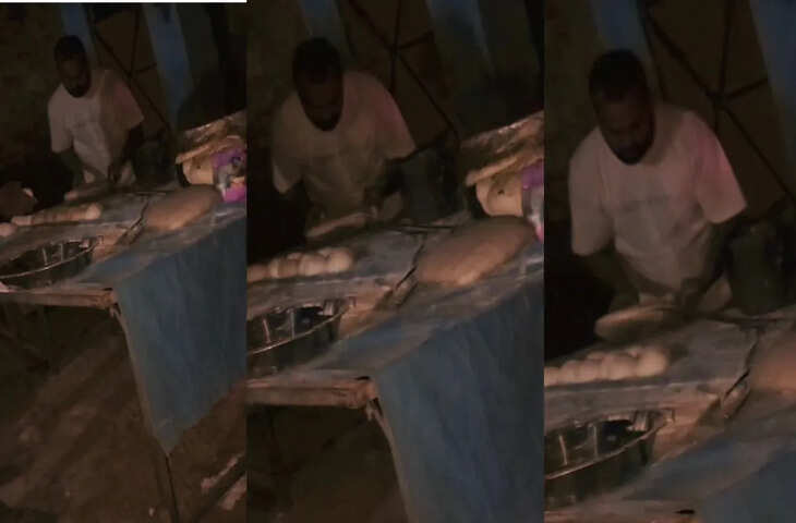 थूक जिहाद का VIDEO वायरल, बारातियों के लिए थूक लगाकर रोटियां बनाता दिखा शख्स, पुलिस जांच में जुटी