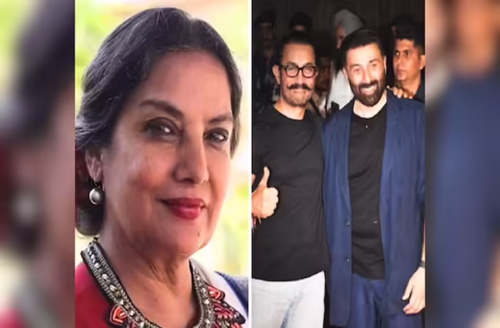 Aamir Khan और Sunny Deol की फिल्म&nbsp;Lahore 1947 का हिस्सा बनी Shabana Azmi, जाने अफिल्म में कैसा होगा एक्ट्रेस का रोल