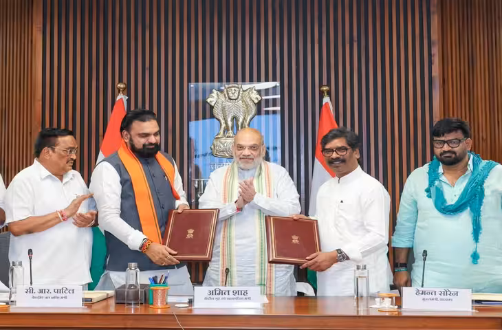 26 साल पुराना जल विवाद सुलझा, अमित शाह की पहल पर बिहार-झारखंड में सोन नदी के पानी का समझौता