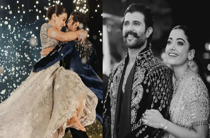 वायरल वीडियो में देखें रश्मिका मंदाना‑विजय देवरकोंडा का संगीत समारोह और डांस की झलक