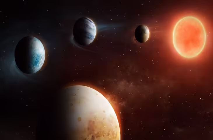 वैज्ञानिकों ण अन्तरिक्ष में खोजा&nbsp;उल्टा-पुल्टा सौरमंडल, ग्रहों की चाल ने तो दिए किताबों के सारे नियम कानून&nbsp;