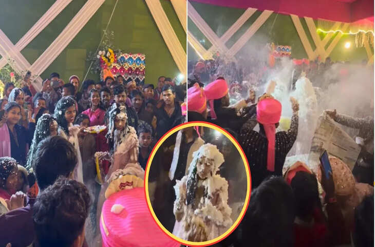 यहाँ शादी नहीं जंग चल रही है, वायरल वेडिंग वीडियो देख आपके भी उड़ जाएंगे तोते&nbsp;