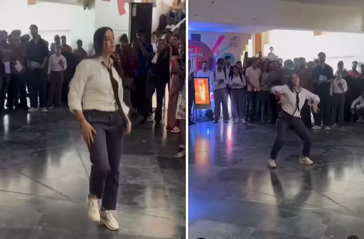 ऑफिस बना डांस फ्लोर! &lsquo;कमली-कमली&rsquo; पर युवती के स्टेप्स ने इंटरनेट पर मचाई धूम, वीडियो से नहीं हटेंगी नजरे&nbsp;