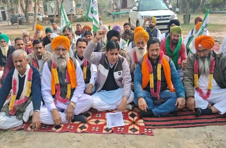 कैथल के किसानों ने दल्लेवाल के समर्थन में उपवास रखा