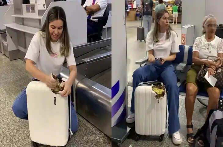 महिला ने लगाई एयरपोर्ट पर पैसा बचाने के लिए गजब ट्रिक, Viral Video में देखें स्नैक्स में ऐसे बचाए हजारों रुपये