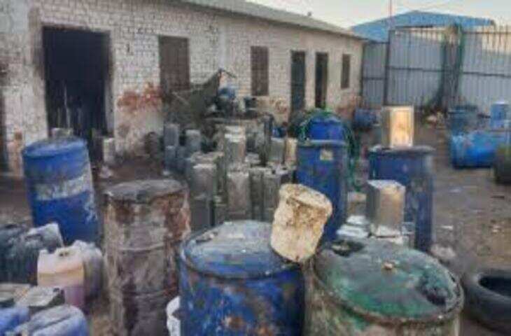 चूरू में खाद्य मिलावट पर बड़ी कार्रवाई, नकली घी बनाने वाली अवैध फैक्ट्री का पर्दाफाश