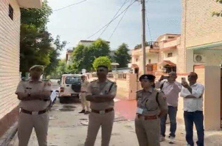 राज्यपाल के दौरे से पहले डीडवाना में पुलिस अलर्ट, फुटेज में देंखे छात्र नेता शुभम रेवाड़ ने लगाया नजरबंद करने का आरोप