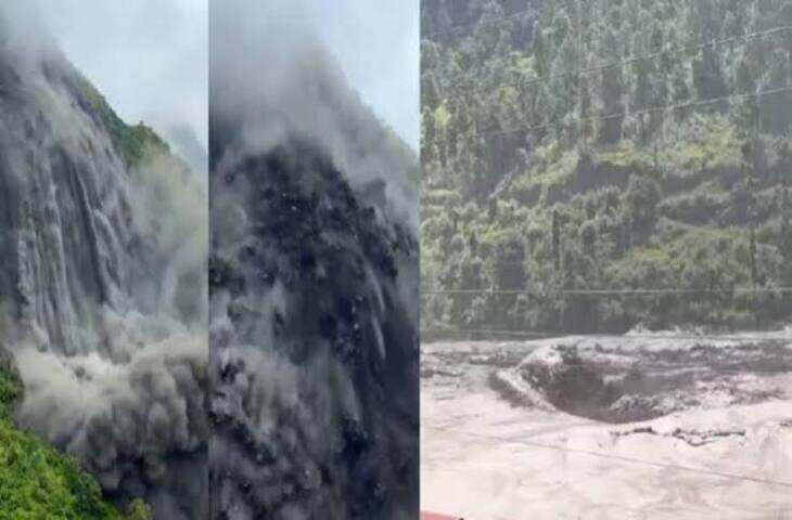नेपाल में भूस्खलन से चौलानी नदी का रास्ता बंद, वीडियो में जाने निचले इलाकों में अलर्ट; अब तक 169 भारतीय सुरक्षित निकाले गए