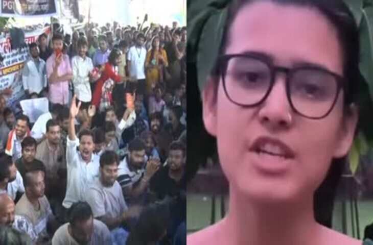 14वीं JPSC रद्द करने की मांग को लेकर प्रदर्शन तेज, विधानसभा घेराव के दौरान AISA अध्यक्ष नेहा बोरा पर फेंकी गई स्याही