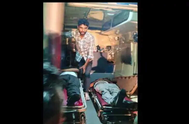 बस्ती में एनएच पर दर्दनाक हादसा, गड्ढा मरम्मत के दौरान तेज रफ्तार वाहन ने कर्मचारियों को रौंदा; एक मजदूर की मौत, दो गंभीर