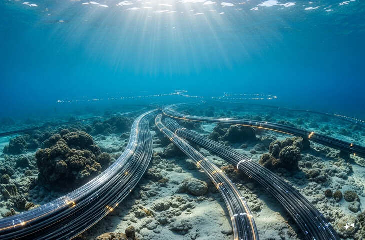 समंदर के नीचे बिछी हजारों किलोमीटर लंबी केबल्स, लेकिन डेटा कैसे पहुंचता है आपके फोन तक? जानिए पूरा साइंस