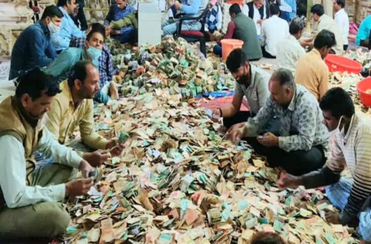 श्री सांवलियाजी मंढपिया के दानपात्र से 10.65 करोड़ रुपये की गिनती शुरू, पांचवां चरण सोमवार को