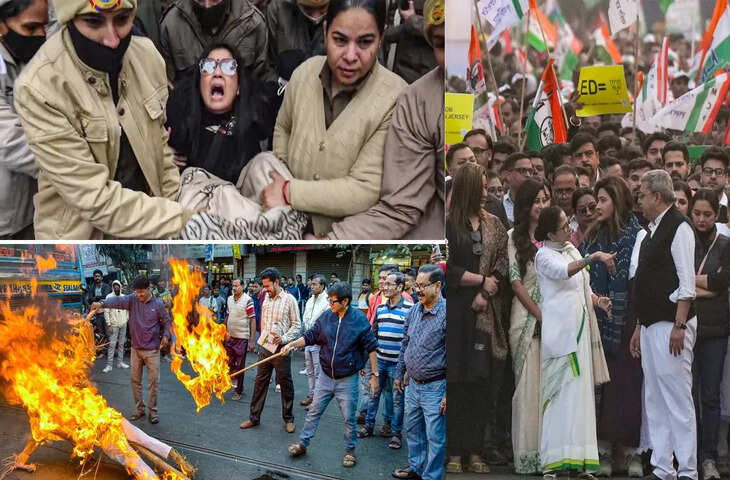 ED की रेड से पश्चिम बंगाल में सियासी पारा हाई, आपस में उलझी TMC-BJP; I-PAC ने कहा- ये चिंताजनक