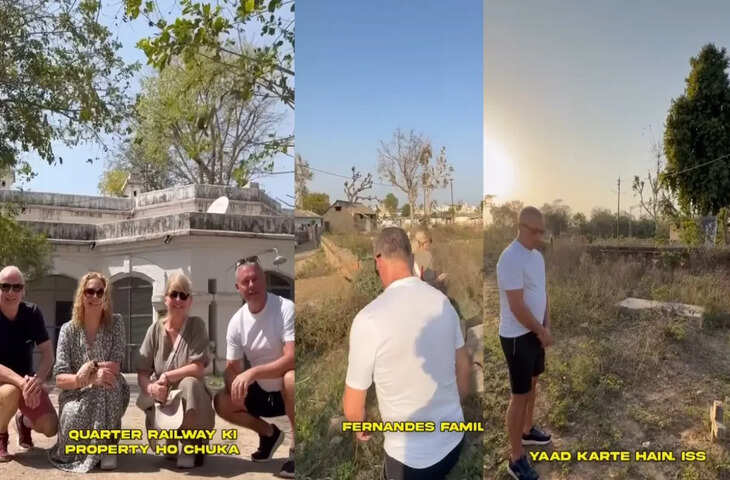 इंग्लैंड से भारत पहुंची फर्नांडीज फैमिली, दादा की कब्र देखने आई भावुक कर देने वाली कहानी वायरल
