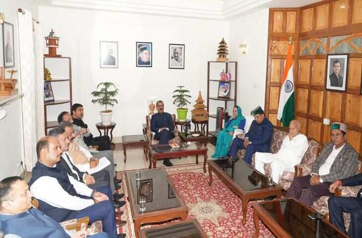 मानसून सत्र शुरू होने से पहले कांग्रेस विधायक दल की बैठक हुई