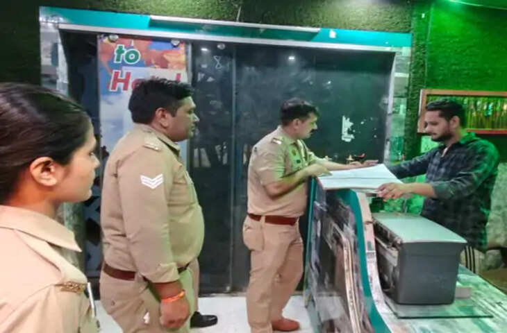 बुलंदशहर पुलिस ने चलाया सघन चेकिंग अभियान, राष्ट्रीय पर्व से पहले होटल-ढाबों और संदिग्ध स्थानों पर निगरानी
