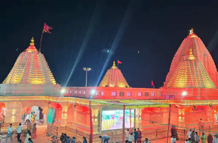 सलकनपुर धाम में उमड़ा आस्था का सैलाब, मां विजयासन के दर्शन को पहुंचे 1 लाख से ज्यादा श्रद्धालु; रंग-बिरंगी रोशनी से जगमगाया मंदिर
